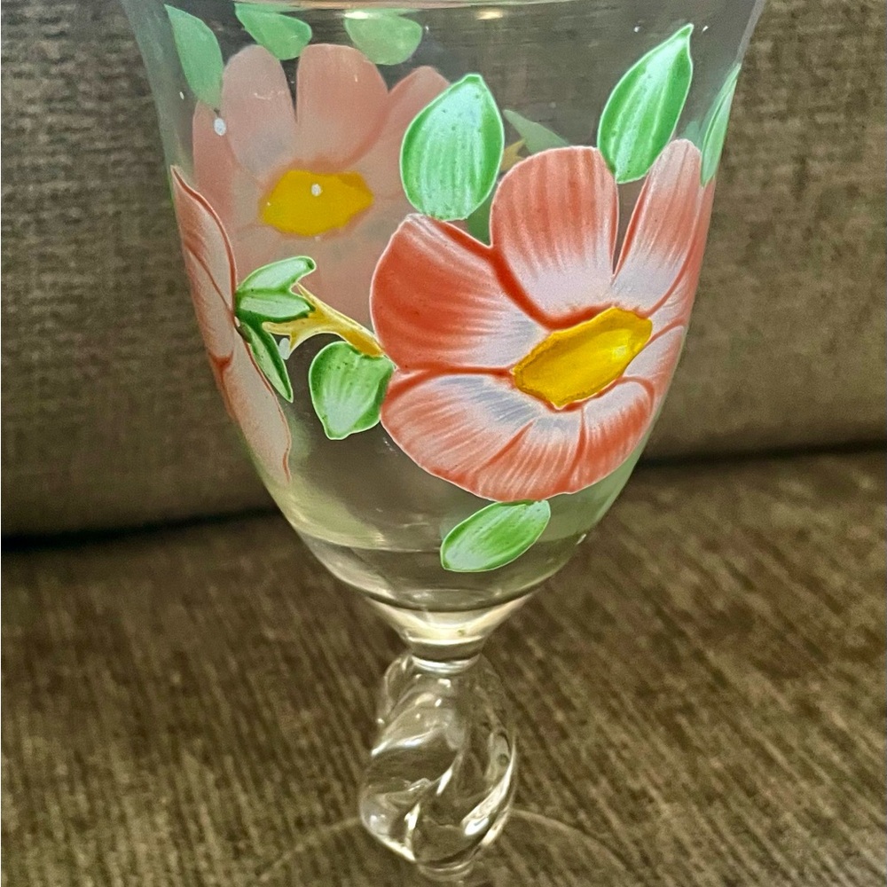 FRANCISCAN DESERT ROSE Stemware - Picture 2 of 3
